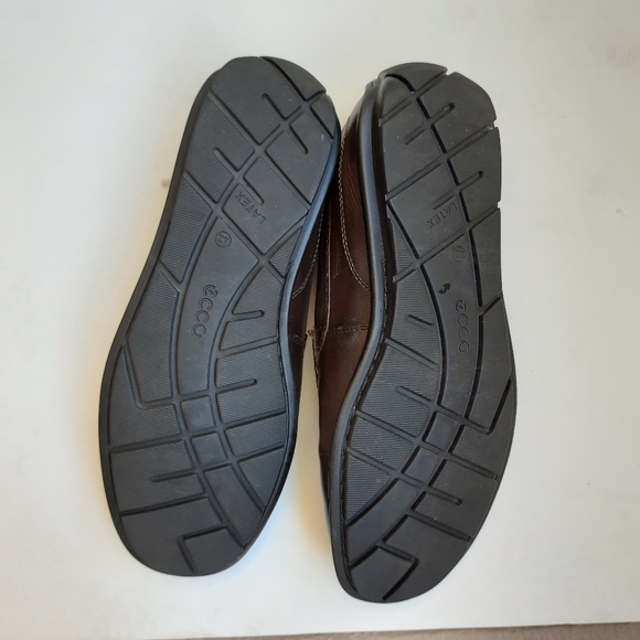 Ecco loafers Brown Leather 9m new without box - Picture 3 of 8